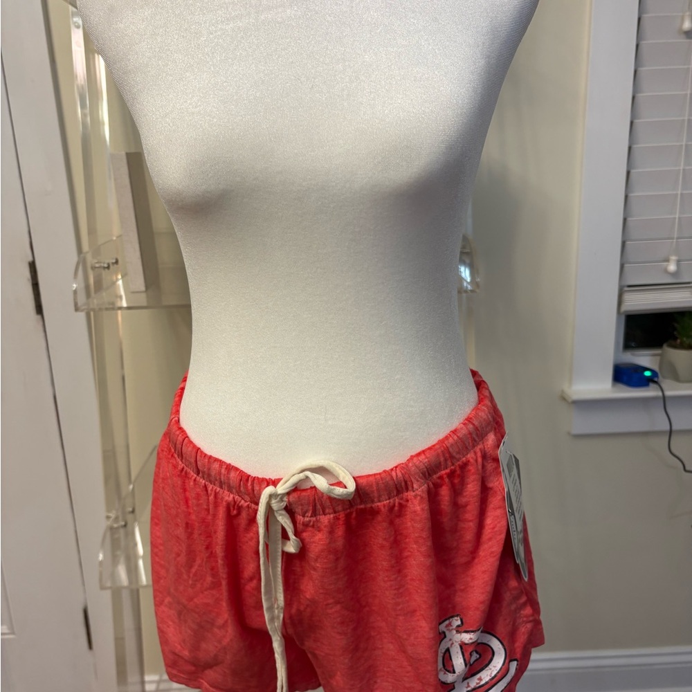 Saint Louis Cardinals MLB Ladies Women's Shirt Tank Top Shorts SET Sz Medium New - Picture 8 of 8